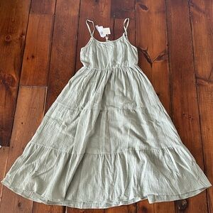 NWT Magaschoni Organic Cotton Midi Dress